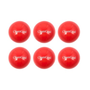 ChamGoal 6 Pack Weighted Ball Set 2.8" Baseball &amp; Softball Practice Training Balls, PVC Shell, Iron Sand Filling Baseball Pitching and Velocity Training Heavy Balls for Hitting, Batting and Pitching