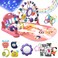 ESOLOM Tummy Time Play Mat, Baby Play Mat for Baby Girl Gifts, Kick and Play Piano Gym with 7 Infant Sensory Baby Toys 0-6 Months, Baby Activity Center Newborn Toys for Baby 0-3-6-9-12 Months