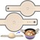 Silicone Bread Sling for Dutch Oven,2 Sizes Set Non-Stick &amp; Odor-Free Bread Baking Mat Set,Anti-slip Reusable Bread Sling with Long Handle,Edge Sealing Design,Essential Sourdough Bread Baking Supplies