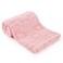 Plush Soft with Heart Checkered Baby Blanket,Fleece Infant Toddler Blankets for Girls Boys,Warm Lightweight Breathable Newborn Receiving Blankets for Crib Stroller 30"&times;39" (Light Pink, Heart)