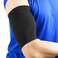 Luwint Bicep Tendonitis Brace, Knitted Compression Upper Arm Sleeve Support, 1 Pair (Small)