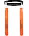 Excel Athletics Flag Football Set, Adjustable Flag Football Belts for Youth, Kids &amp; Adults with 1 Belt &amp; 2 Flags (Orange)