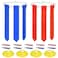 DkOvn Flag Football Set, 10 Player Flag Football Belts and Flags Set, Includes 10 Belts, 30 Flags, Easy Tear Away Belt(10 Belts)