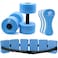 KLOLKUTTA Water Weights Dumbbells Set, Water Aerobics Equipment, Swim Belt and Pull Buoy, Aqua Therapy Pool Fitness Exercise