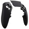 eXtremeRate Left Right Front Top Shell with Touchpad Compatible with ps5 Edge Controller, Black DIY Replacement Faceplate Shell Custom Touch Pad Cover Compatible with ps5 Edge Controller