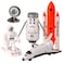 Wbzle Space Exploration Shuttle Toys, Space Explorer Toy Kit, Include Signal Receivers, Satellites, Astronaut, Space Scooter, Space Toys Gift for Exploring Boys and Girls