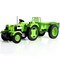 FUBARBAR Kids Tractor Toy Metal Truck Toy Farm Trailer Playset Outdoor Farm Scale Model Vehicle for Boys and Girls, for Ages 18 Months to 6 Years Old