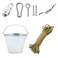 Treehouse Bucket Kit   Treehouse Accessories   Outdoor playset   Playground attachments   Kits for Backyard   Play Equipment Accessories for Kids   Bucket Pulley System