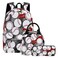 Scovotec Cat Cute 3PCS Backpack Set for Teens Elementary Middle High School, 17 Inch Lightweight Classic Backpack 3 in 1 Set for Girls Boys, Kids School Backpack with Lunch Box Pencil Case