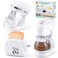 Kitchen Appliances Toys, Kids Play Kitchen Accessories Set, Pretend Kitchen Toys for Kids Ages 4-8, Coffee Maker, Mixer, Toaster with Realistic Lights &amp; Sounds, Gift for Girls Ages 3+
