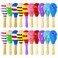 Deermon Sensory 20 Pack Kids Colorful Mini Wooden Maracas, Festival Rattles Egg Shaker Noisemaker Party Favors, Baby Shaker Sand Hammer Mexican Theme Birthday Musical Instruments Hand Percussion Toy