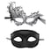 Vtrem Masquerade Mask for Couple: 2 Pcs Women Mardi Gras Black Party Masks Ball Lace Men Adults Christmas Costumes Mask