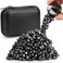 Cool Fidget Magnet Ferrite Putty, Slime Putty Party Favors, Hematite Magnetic Stones Eggs with 1.26 inch Magnet Balls, Anti Anxiety Desk Toy, Stress Relief EDC Toy Atuism Slime Putty&amp; Science Kit Gift