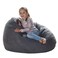 YuppieLife Kids Animal Storage Bean Bag Cover（No Filling Extra Large stuff'n Sit Toy Organizer Carrying Handle Available for Kids and Teenager（38&ldquo;,Letter）