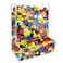 Wall Toy Dispenser, Toy Car Organizer, Hanging Organizer and Storage Bin for Children's Room, Toy Storage for Blocks, Cars, Snacks, Darts (One Compartment)