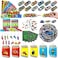 VAMWOGO Race Car Party Favors 110Pcs Car Themed Birthday Party Supplies Set Include Wristbands Race Cars Keychains Bracelets Bags Tattoo Stickers Pinata Filler
