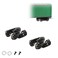 Evemodel 2PCs N Scale 1:160 Roller Bearing Truck Bogies 33" Metal DC Wheelsets with Screws Washers HP30150 (2)