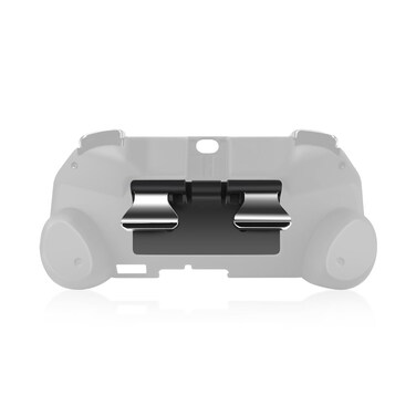 XBERSTAR PS Vita 1000 PS Vita 2000 L3 R3 Trigger Grips Handle Grip Holder Touchpad Button for PS VITA PSV 1000 2000 Back Touchpad Button Module Trigger Grips Handle Holder (black)