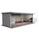 Hot Diecast Wheels Display Case - 1/64 Scale Die-cast Model Car Display Case with LED Light and Acrylic Cover, Hot Diecast Wheels Parking Garage Dioramas with 6 Parking Spaces(1/64-6Pred line)