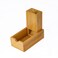 Cusdie Bamboo Dice Tower Foldable Wooden Die Roller Castle Rolling Case for Dungeons and Dragons, Board Game, D&amp;D, RPG(No Logo)