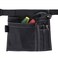 Tool Pouch MDSTOP Single Side Apron with 5 Pockets and 1 Hammer Loop, Fits for Hammer, Pencils, Screwdrivers etc. (Black)