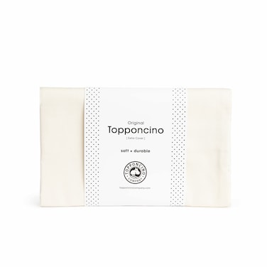 Topponcino Company The Extra Cover Only   Insert Sold Separately   Fits All Topponcinos from The 100% Natural Cotton   Machine Washable (Natural)