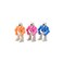 KUNFOWL 12 Pack Robot Erasers for Kids, 3D Erasers for Boys and Girls, Fun Take Apart Erasers for School Supplies Prize Gifts Party Favors