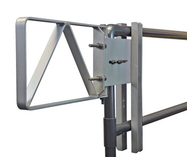 Fabenco A82-24 A-Series The Original Self-Closing Safety Gate, 25 to 27.5-Inch x 12-Inch, 6061-T6 Aluminum