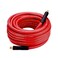 WYNNsky Air Compressor Hose, EPDM Rubber Material, Oil Resistance, Ozone Resistance, 3/8 Inch &times; 50 Feet, Bend Restrictors, 1/4 Inch Male NPT Threads Size Air Tools Fittings