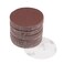 uxcell 50Pcs 3 Inch Hook and Loop Sanding Disc 80 Grits Flocking Sandpaper for Random Orbit Sander Brown