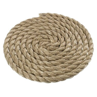 3/4 Inch Diameter ProManila (UnManila) Polypro Rope &ndash; Available in Lengths of 10, 25, 50, &amp; 100 Feet