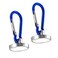 AOMAG Super Strong Neodymium Magnet Holds 35 Lbs Sintered NdFeB Magnetic Hooks (Pack of 2) (Snap Hook)