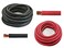 2 Gauge 2 AWG 15 Feet Black + 15 Feet Red Welding Battery Pure Copper Flexible Cable Wire - Car, Inverter, RV, Solar