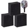 3Pcs Pickleball Paddle Eraser, Carbon Fiber Paddle Cleaner Tennis Paddle Eraser Dust Rubber Eraser for Removing Ball Residue, Dirt, Dust, Minor Scratches Quickly