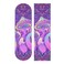 ALAZA Mushroom Skateboard Grip Tape Sheets Longboards Griptape 33"X 9" Bubble Free Anti-Slip Scooter Deck Sand Paper for Rollerboard