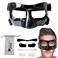 CREGOOLIF Nose Guard for Broken Nose,Protective Face Masks for Basketball and Soccer Sports,Adjustable Face Mask with Foam Padding for Men and Women, Black