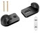LUAATT Vertical Skateboard Holder,1 Pair Vertical Wall Mount Hanger for Skateboards Deck Display and Storage(White)