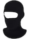 SATINIOR 1 Hole Ski Mask Winter Knitted Balaclava Warm Full Face Mask Cover Windproof Head Mask for Men Women Sports Outdoor(Medium,Black)