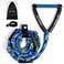 SETYPARY Wakesurf Rope and Handle, 25ft Floating Wake Surf Ropes, Surf Tow Rope for Wakesurfing and Watersports (Blue &amp; Yellow)