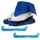 Hagsfire Ice Skate Guards Gift Set, Include 2 Blade Guards+2 Ice Skate Soakers+1 Towel, Ice Hockey Figure Skating Guards Blade Covers Accessories for Toddler Kids Youth Adults Women Men Boys Girls