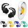 HIGAHY Waterproof Swimming Ear Plugs for Adults - 4 Pairs Reusable Silicone Swimming Ear Plugs for Women &amp; Men, Keep Ear Water Out, Ear Plugs for Swimming, Showering, Bathing, Surfing, Water Sports