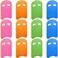 Kickboard Swimming Training Kick Board U Design Summer Aid Float Equipment EVA Foam with Integrated Hole Handle for Water Pool Accessories(Blue, Pink, Green, Orange,12 Pcs)