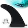 AWOLIC 9 in SUP Single Center Fin,No Tool Fin Screw,Universal Nylon Fins for Surfboards,Longboards and Stand Up Paddle Boards