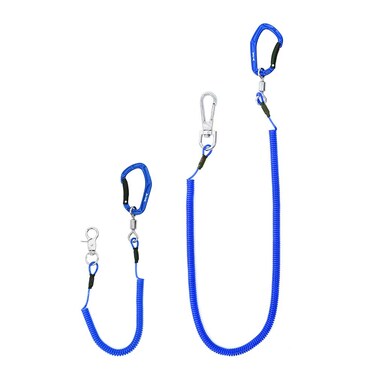 HERCULES M4 Heavy Duty Fishing Lanyard (Pack of 2 Red, 5.9")