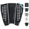 3-Piece Surfboard Traction Pad - Arch, Flat, or Front - Maximum Grip, Super Strong 3M Adhesive - Fits All Surf Pad Shortboard, Fish, Longboard, SUP, Skimboard - Stomp or Deck Pad