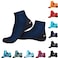 OMGear Sand Soccer Socks Water Socks for Women Men Youth Spandex Beach Volleyball Shoes Swimming Pool Socks Anti-slip Neoprene Snorkel Booties for Bodyboarding Scuba Diving Kayaking.(Navy,M)