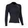 Wetsuit Top Women Men 2MM Neoprene Wetsuit Jacket Long Sleeve Diving Surfing Top, 3MM 1.5MM Wetsuits Shirt Vest Scuba Swimming Snorkeling Suit Swimsuit Warm Front Zip for Water Sports (2mm Women, XL)