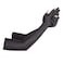 Inf-way UV Protection Armsleeves with 2 Cut Fingers Sun Gloves Men Anti-slip Fishing Driving Cycling Sports Cooling Long Sleeves (Black)