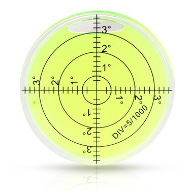 Golf Green Reader Pro Putt Golf Ball Marker Round Bubble Level High Precision Golf Putting Aid Putting Green 66x12mm