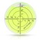 Golf Green Reader Pro Putt Golf Ball Marker Round Bubble Level High Precision Golf Putting Aid Putting Green 66x12mm